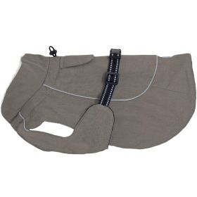 Alpine Tuf Terrain Dog Coat (Color: Dried Sage, size: large)