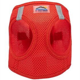 American River Solid Ultra Choke Free Dog Harness (Color: Red, size: X-Small)